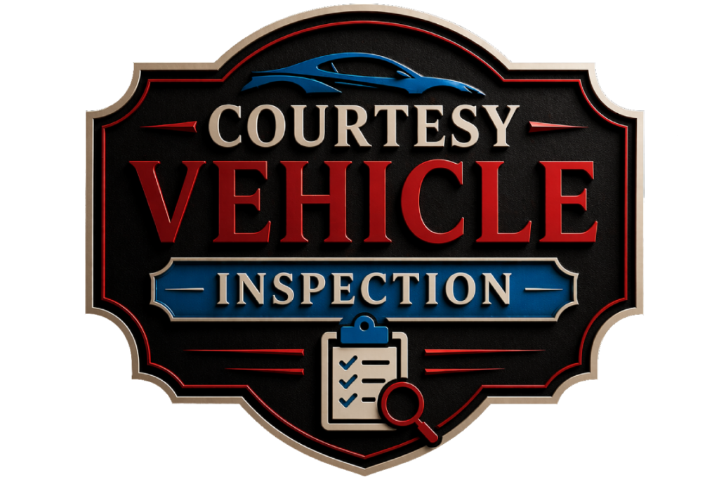 courtesy vehicle inspection