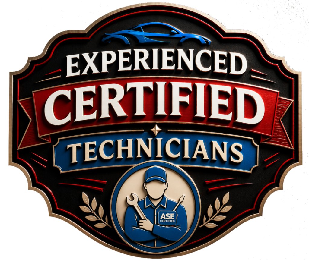 experiened certified technicians