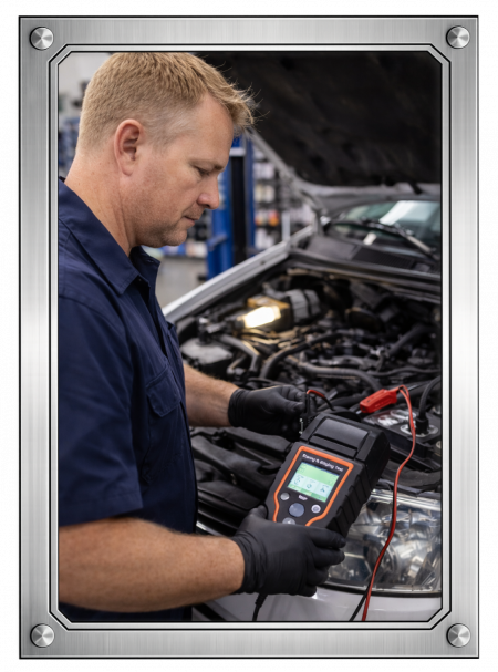 starting and charging test services include